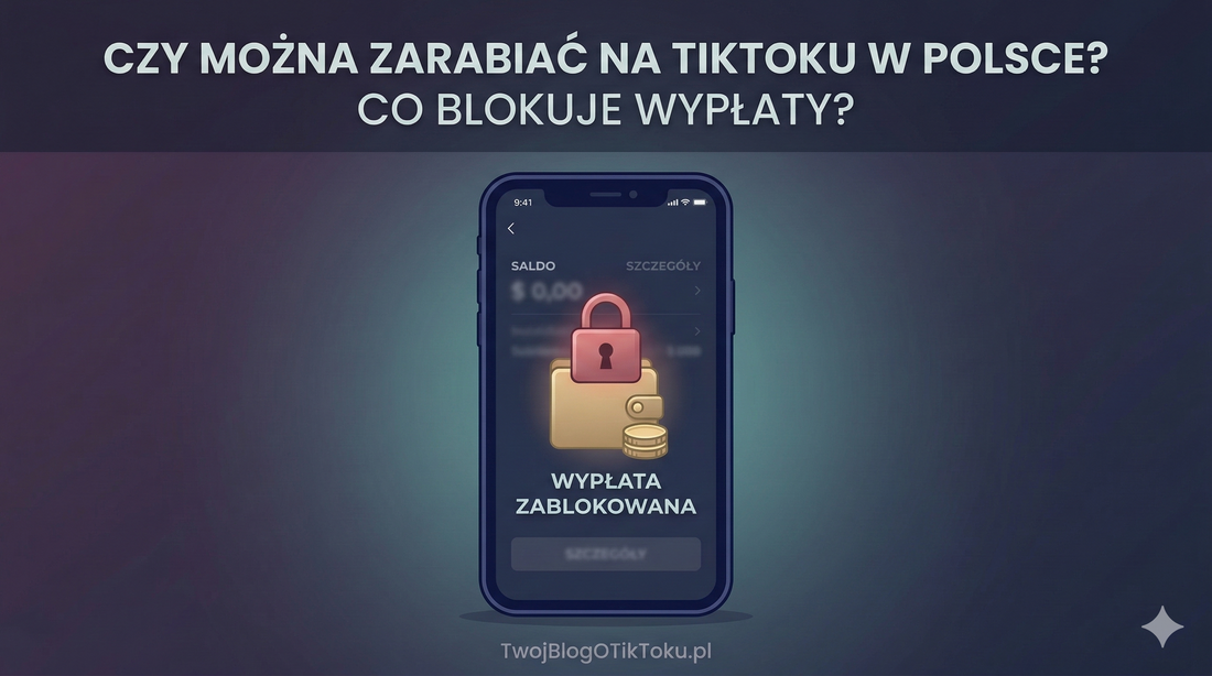 Monetyzacja TikToka w Polsce - dlaczego Twoje konto nie zarabia?